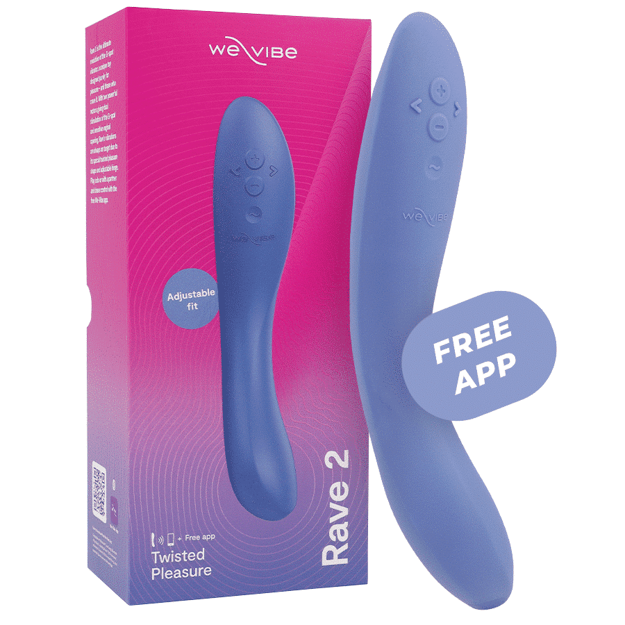 We-Vibe RAVE 2 Blue G-Spot Stimulator