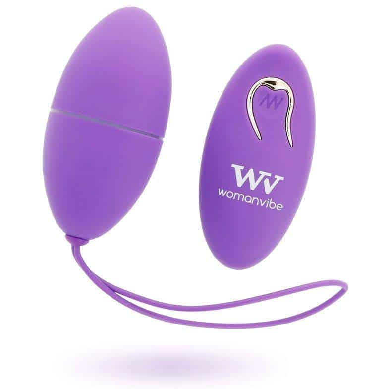 Womanvibe Remote Control Vibrator ALSAN Purple