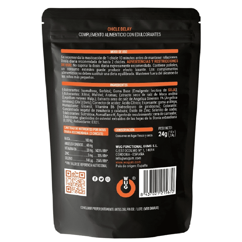 Wug Sex Sense Delay Gel 10un Wug Sex Sense Delay Gel 10un