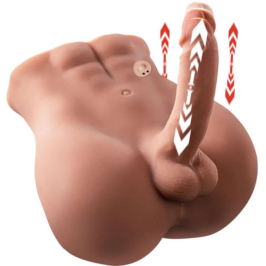 Xise BERTLETT Realistic Anal Thrusting Dildo Toy