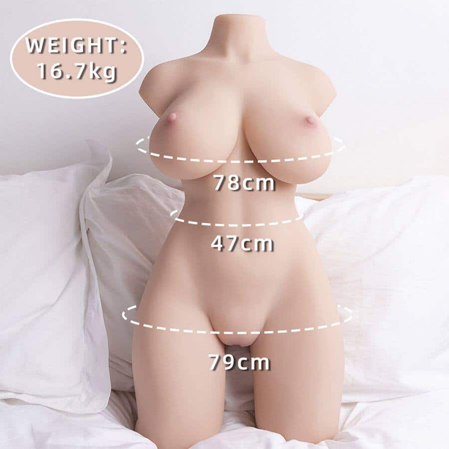 Xise Female Torso with Thrusting Action Xise Female Torso with Thrusting Action