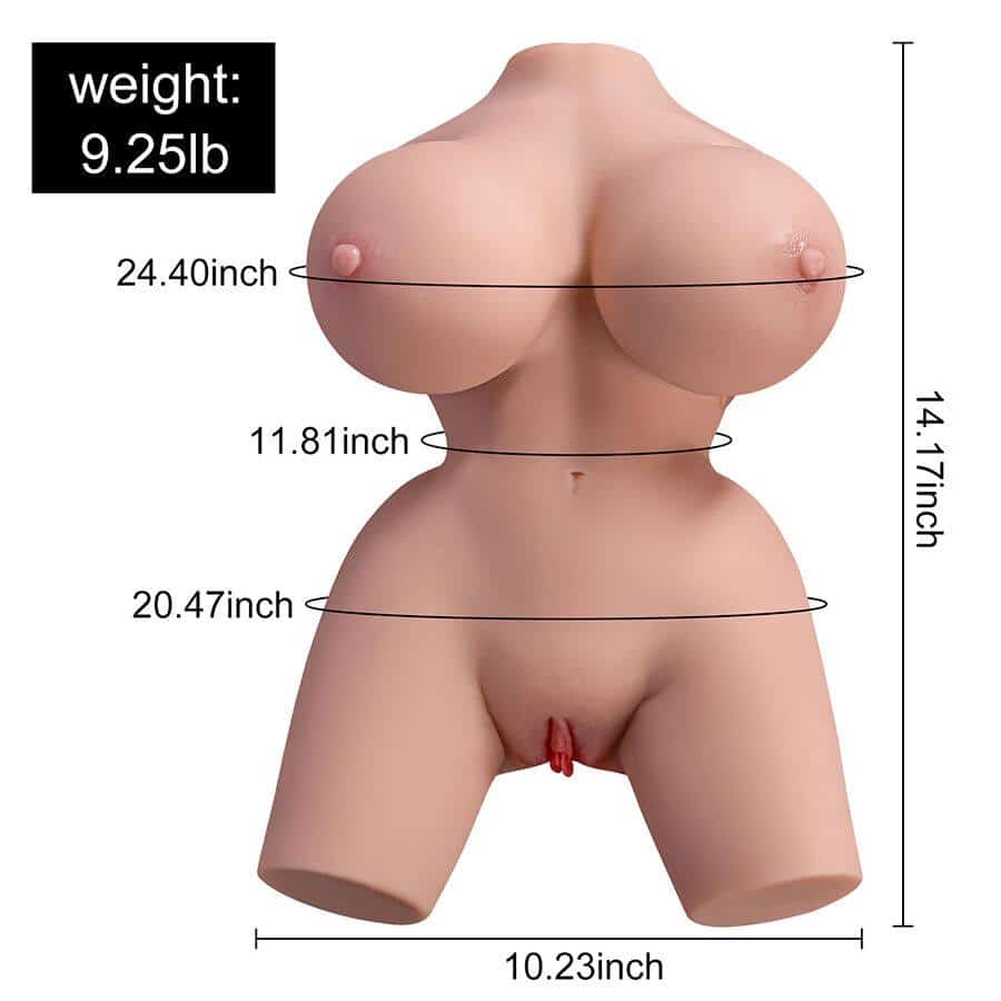 Xise Frida Female Torso Vibrator 36cm Realistic Xise Frida Female Torso Vibrator 36cm Realistic