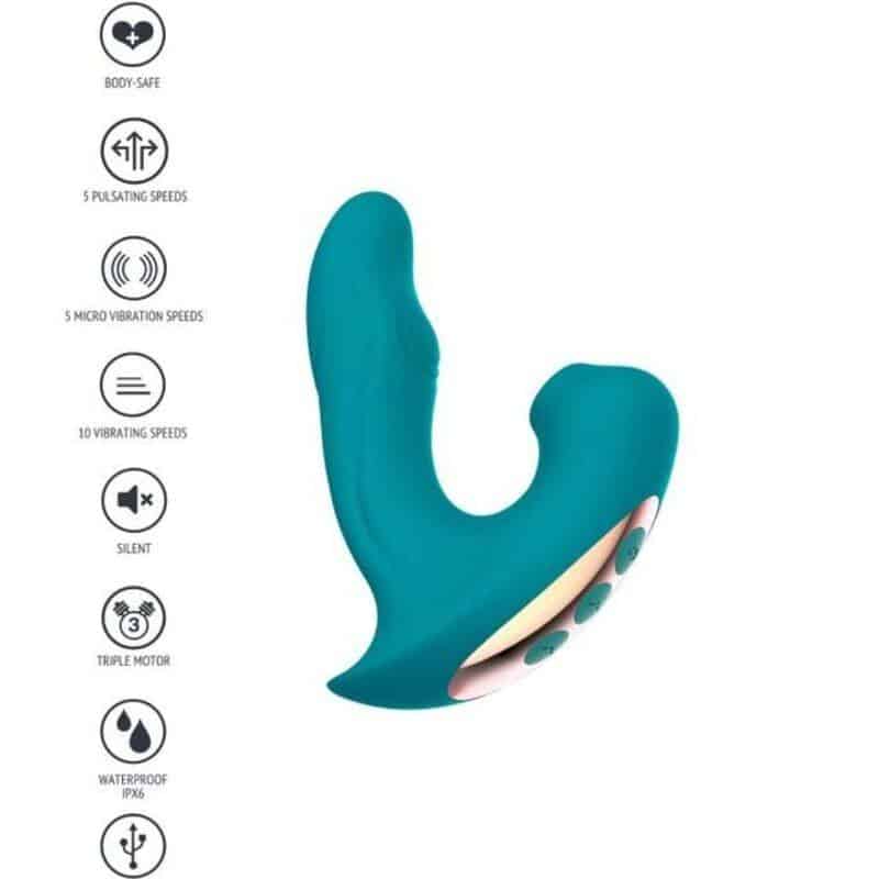 Xocoon - GREEN ETERNAL LOVE VIBE WITH STIMULATION Xocoon - GREEN ETERNAL LOVE VIBE WITH STIMULATION
