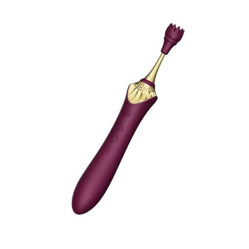 Zalo - BESS 2 PURPLE CLITORAL MASSAGER WITH Anal BEADS Zalo - BESS 2 PURPLE CLITORAL MASSAGER WITH Anal BEADS