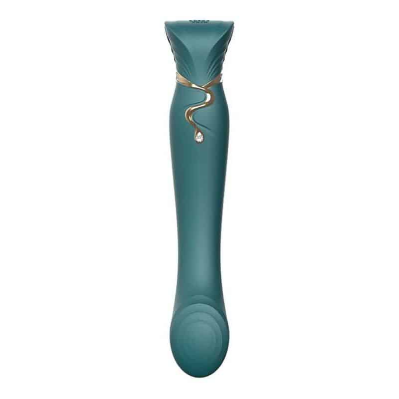 Zalo Queen Vibrador Pulsatil Verde Zalo Queen Vibrador Pulsatil Verde