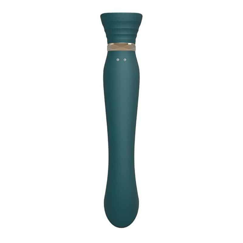 Zalo Queen Vibrador Pulsatil Verde Zalo Queen Vibrador Pulsatil Verde