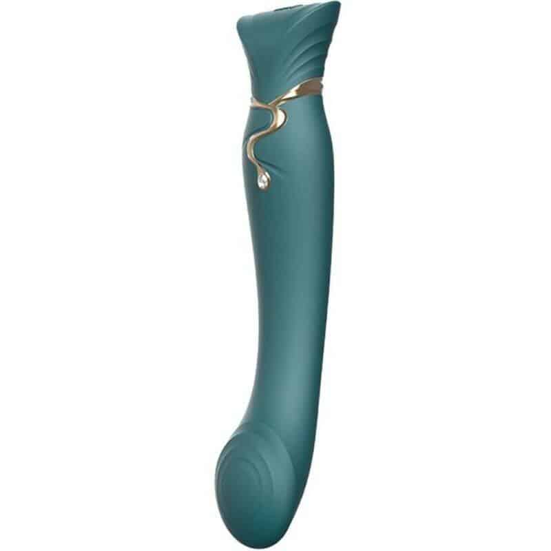 Zalo Queen Vibrador Pulsatil Verde