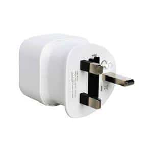 Adaptador Enchufe Viagem Espanha a UK Savio AP-04