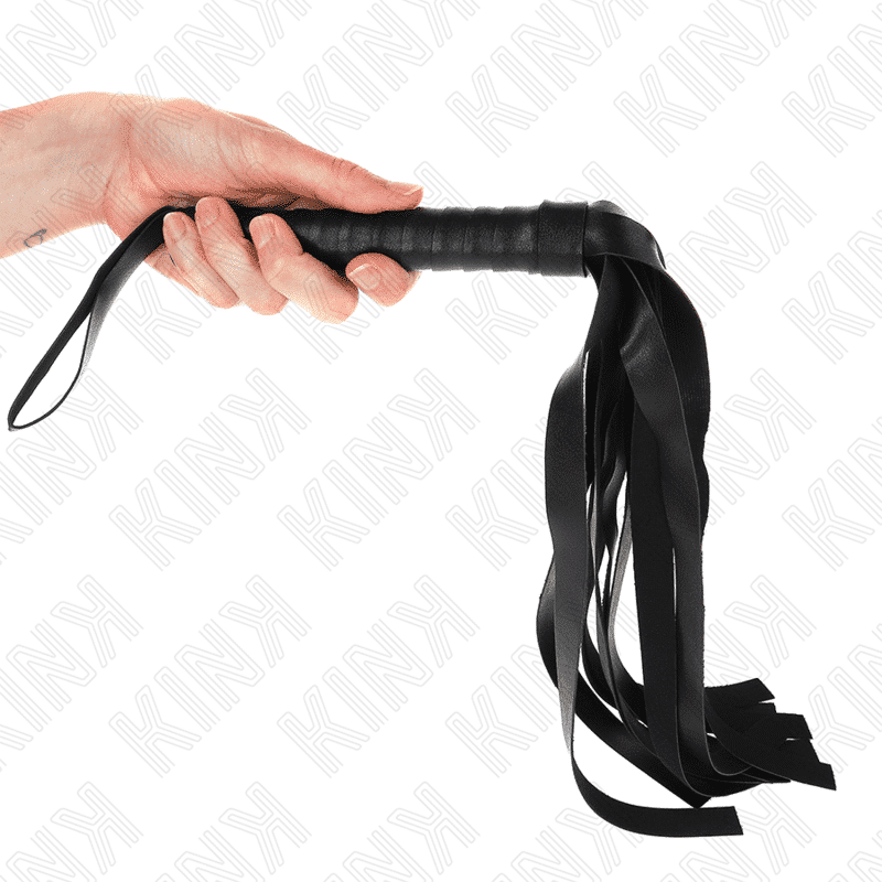 Kink Black Whip with Wide Tail Kink Black Whip with Wide Tail