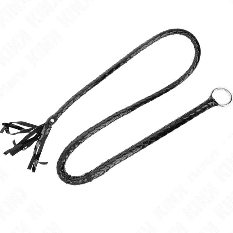 Kink - Shiny Long Handle Whip 138cm Kink - Shiny Long Handle Whip 138cm