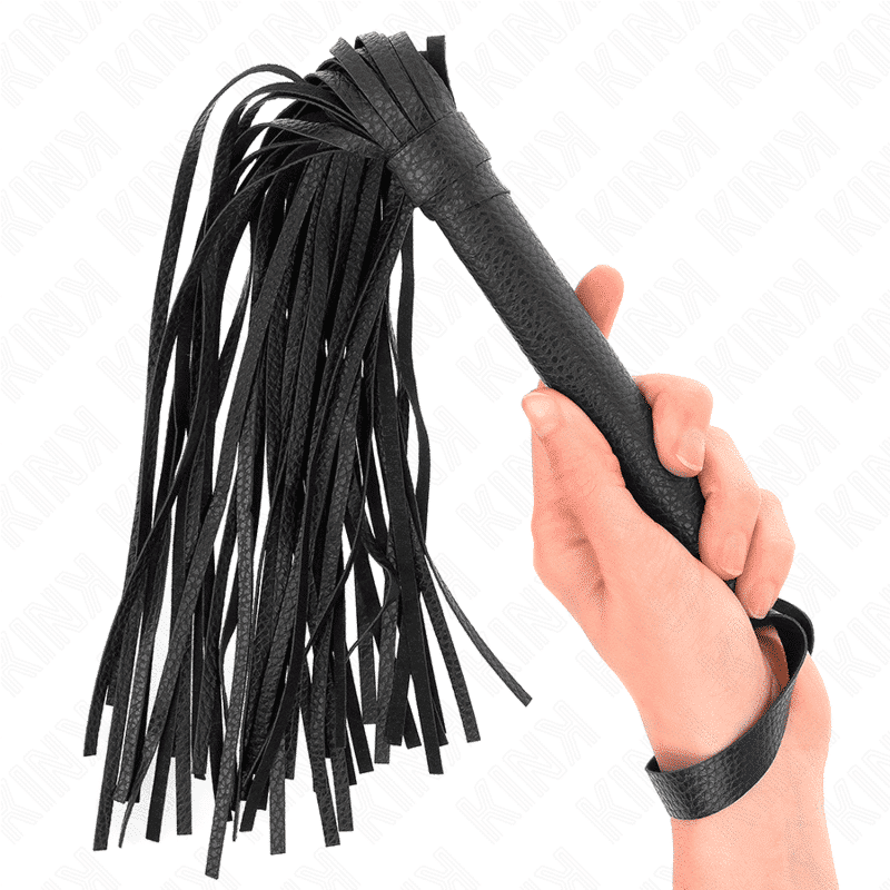 Kink Dark Blue Whip with Beads Kink Dark Blue Whip with Beads