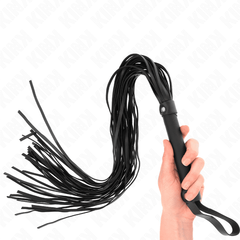 Kink - CHICOTE 60 CM EM PELE DE OVELHA ARTIFICIAL Kink - CHICOTE 60 CM EM PELE DE OVELHA ARTIFICIAL