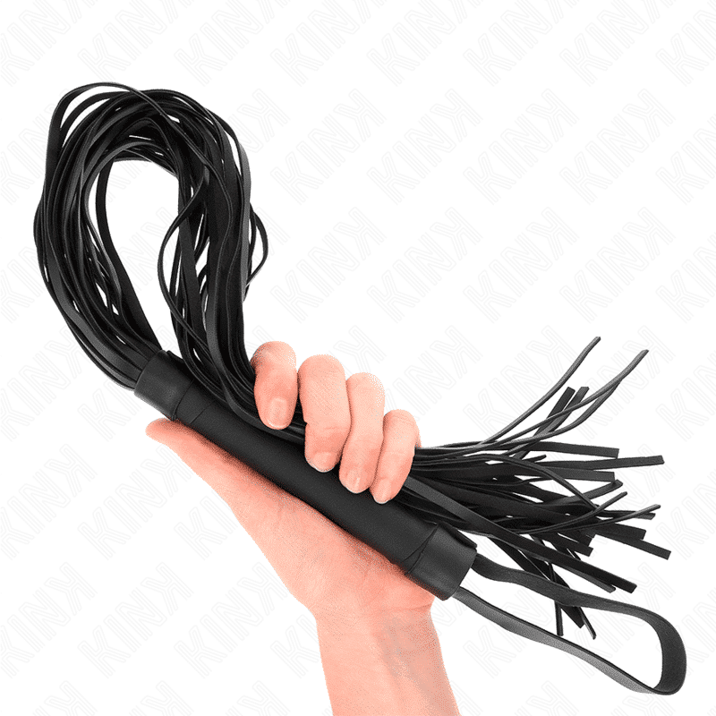 Kink - CHICOTE 60 CM EM PELE DE OVELHA ARTIFICIAL Kink - CHICOTE 60 CM EM PELE DE OVELHA ARTIFICIAL