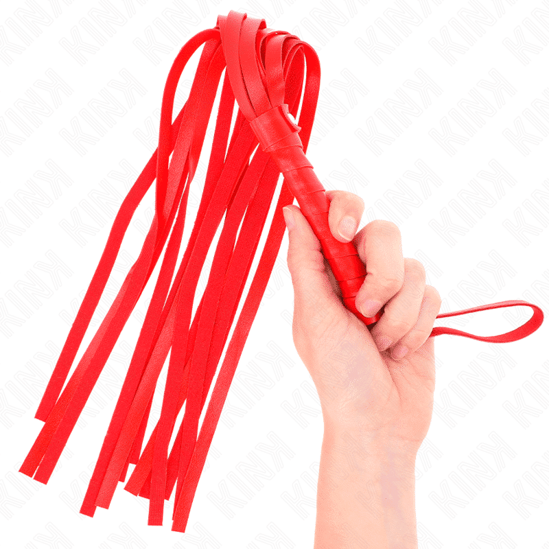 Látigo Rojo Kink 45cm para Juego Látigo Rojo Kink 45cm para Juego