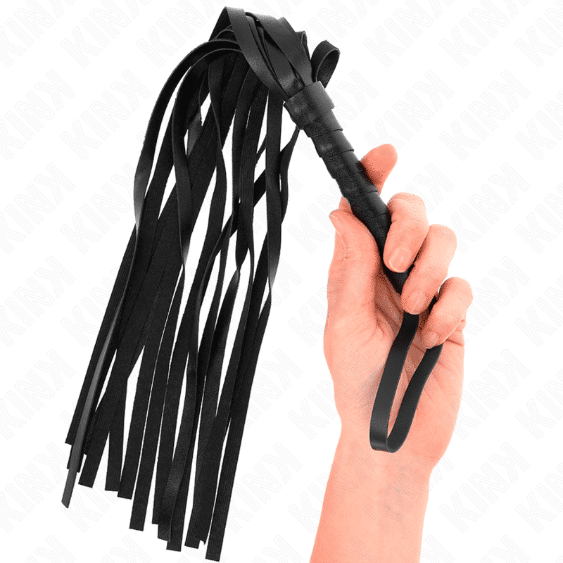 Kink 45cm Black Whip Accessory Kink 45cm Black Whip Accessory
