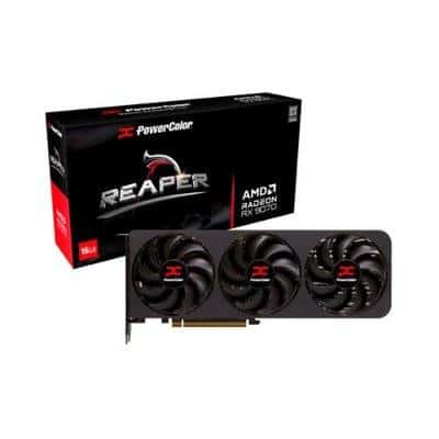 Placa Gráfica PowerColor RX 9070 16GB Reaper Placa Gráfica PowerColor RX 9070 16GB Reaper