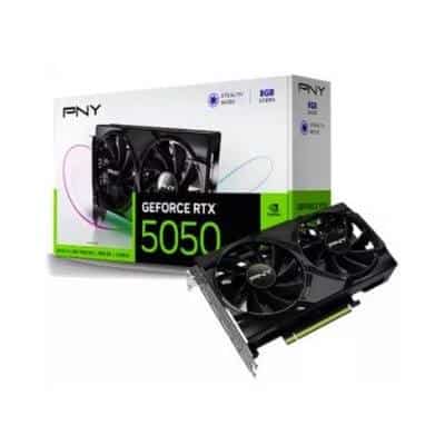 PNY RTX 5050 Dual Fan 8GB Graphics Card PNY RTX 5050 Dual Fan 8GB Graphics Card