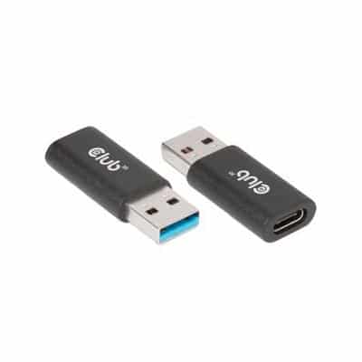 Adaptador USB-A 3.2 Gen1 a USB-C Club3D M/H Adaptador USB-A 3.2 Gen1 a USB-C Club3D M/H