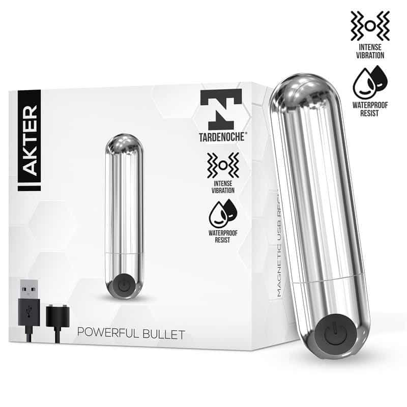 Akter Bala Vibradora Super Potente USB Magnético