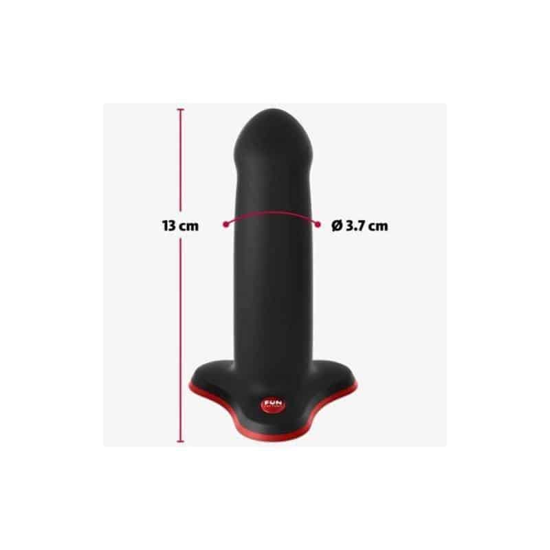 Love Dildo Black/Red Love Dildo Black/Red