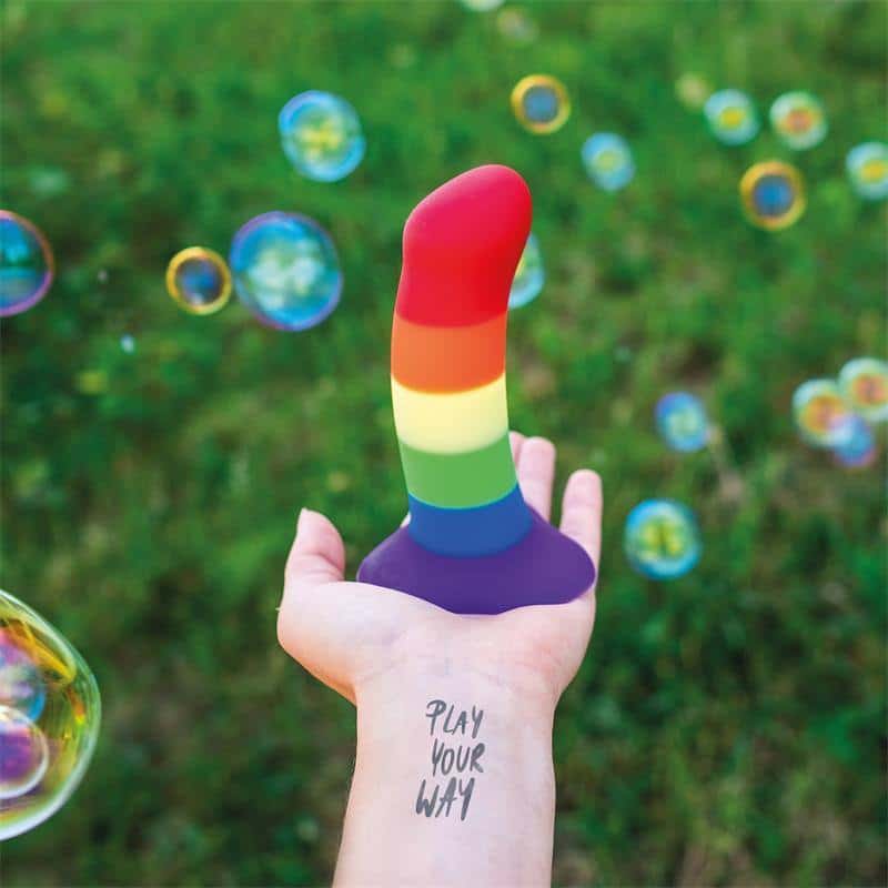 Love Dildo Rainbow LGBT Love Dildo Rainbow LGBT