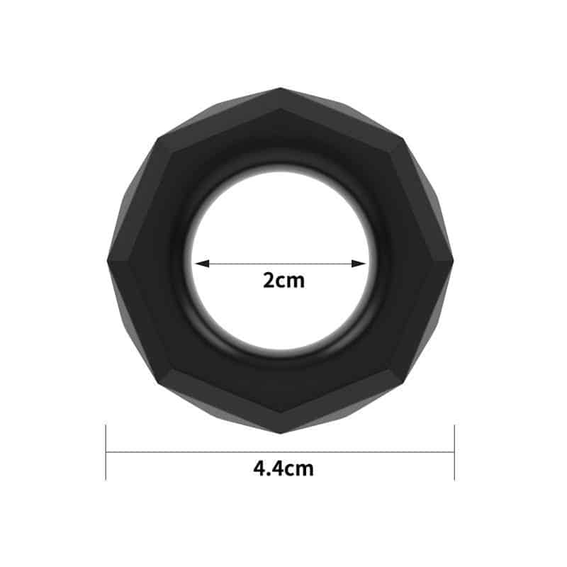 Penis Ring Power Plus Black Penis Ring Power Plus Black
