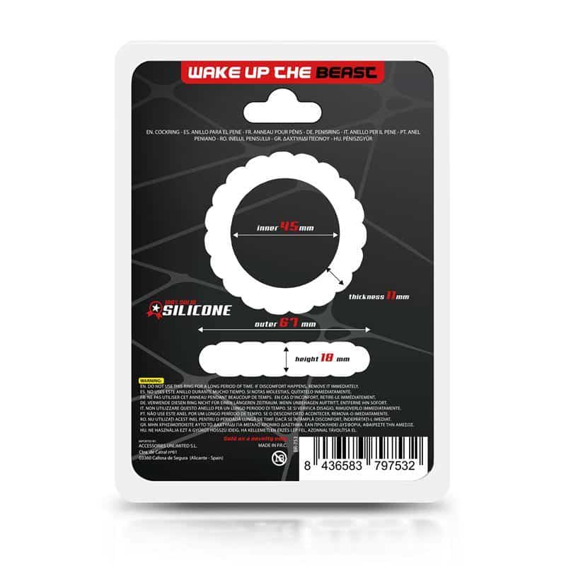 Anillo para el Pene Silicona Sólida 4.5 cm Anillo para el Pene Silicona Sólida 4.5 cm