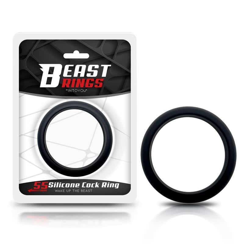 Penis Ring Solid Silicone 5.5 cm Black