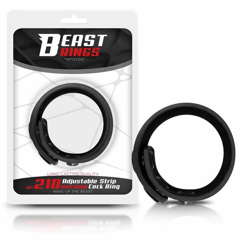 Adjustable Penis Ring Solid Silicone 15-21 cm