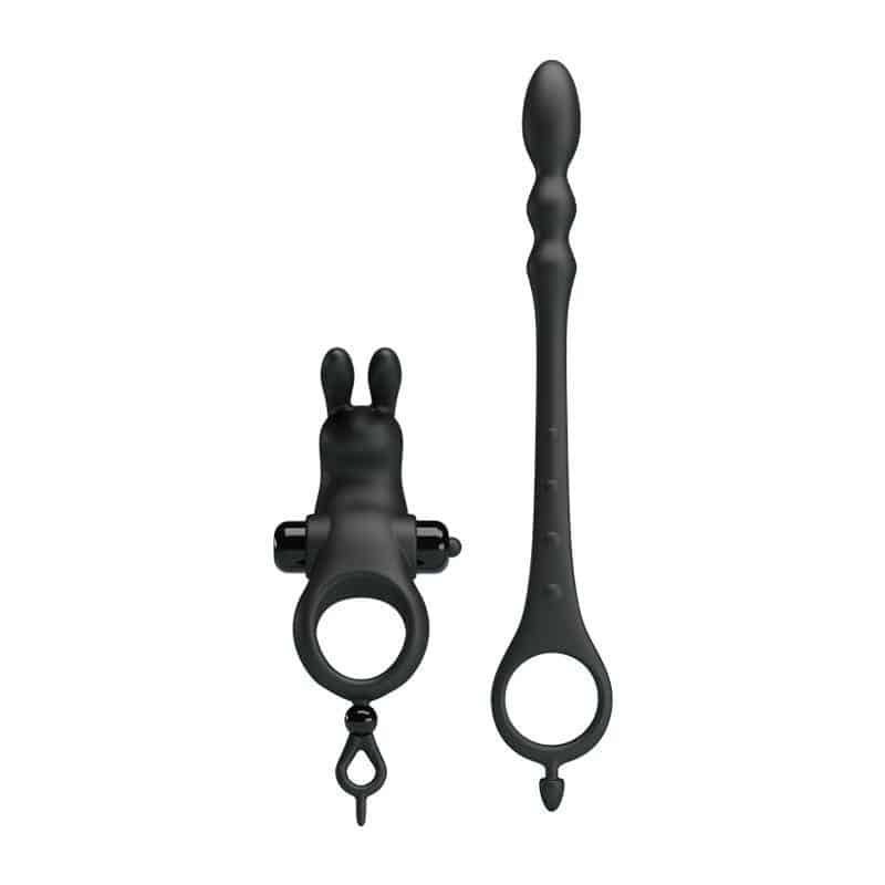 Vibrating Ring with Removable Anal Chain Vibrating Ring with Removable Anal Chain