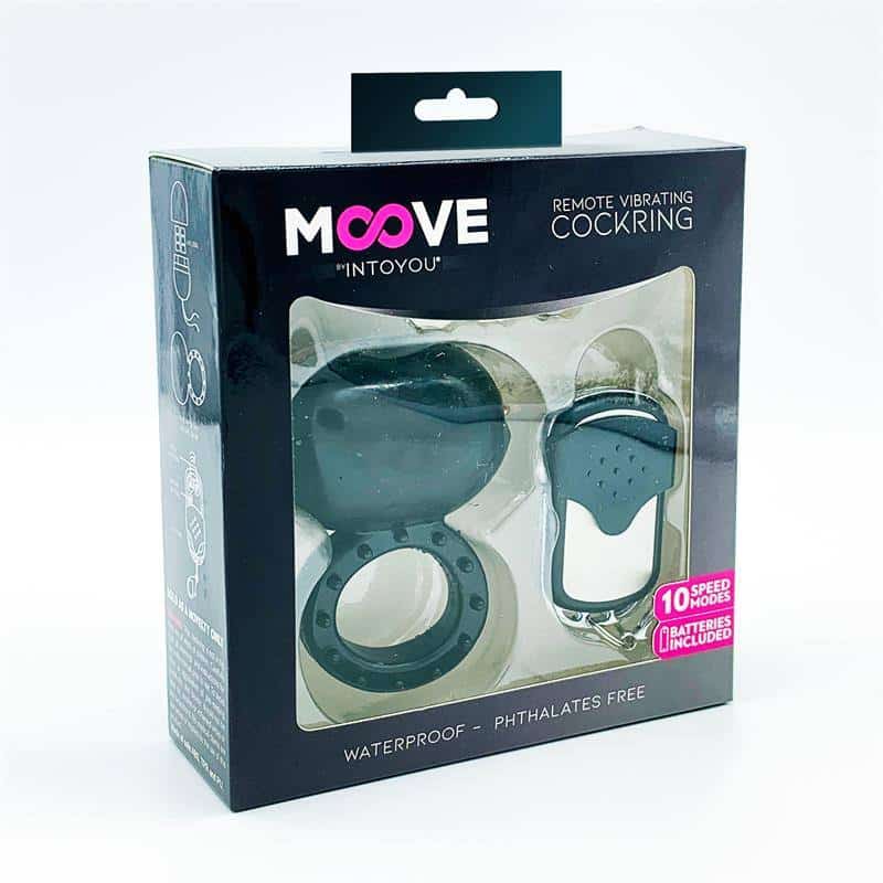 Vibrating Ring with Remote Control Black Vibrating Ring with Remote Control Black