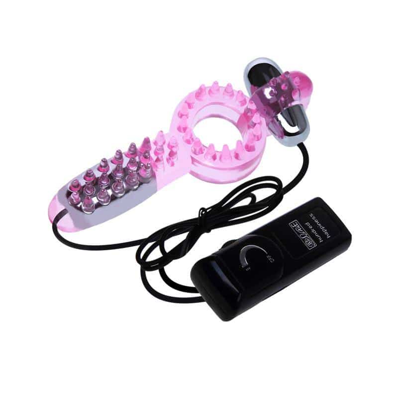 Double Vibrating Ring Couple Collection Pink Double Vibrating Ring Couple Collection Pink