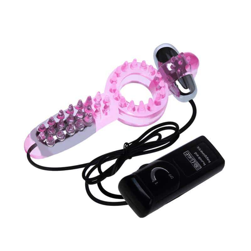 Double Vibrating Ring Couple Collection Pink Double Vibrating Ring Couple Collection Pink
