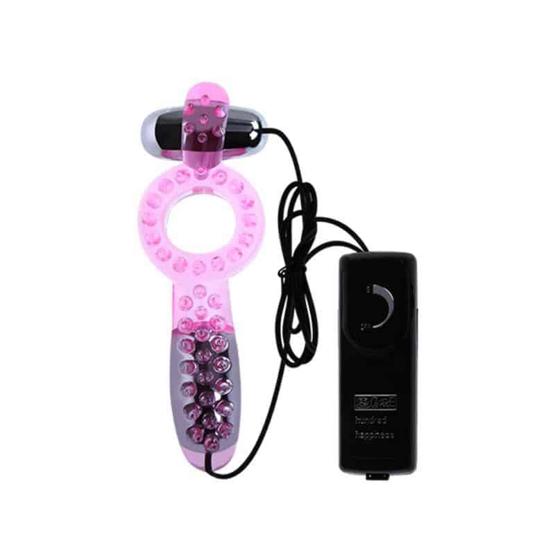 Double Vibrating Ring Couple Collection Pink