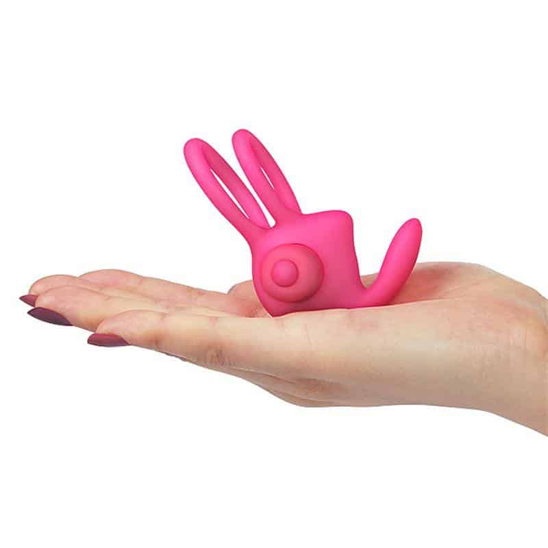 Double Power Clit Duo Pink Vibrating Ring Double Power Clit Duo Pink Vibrating Ring