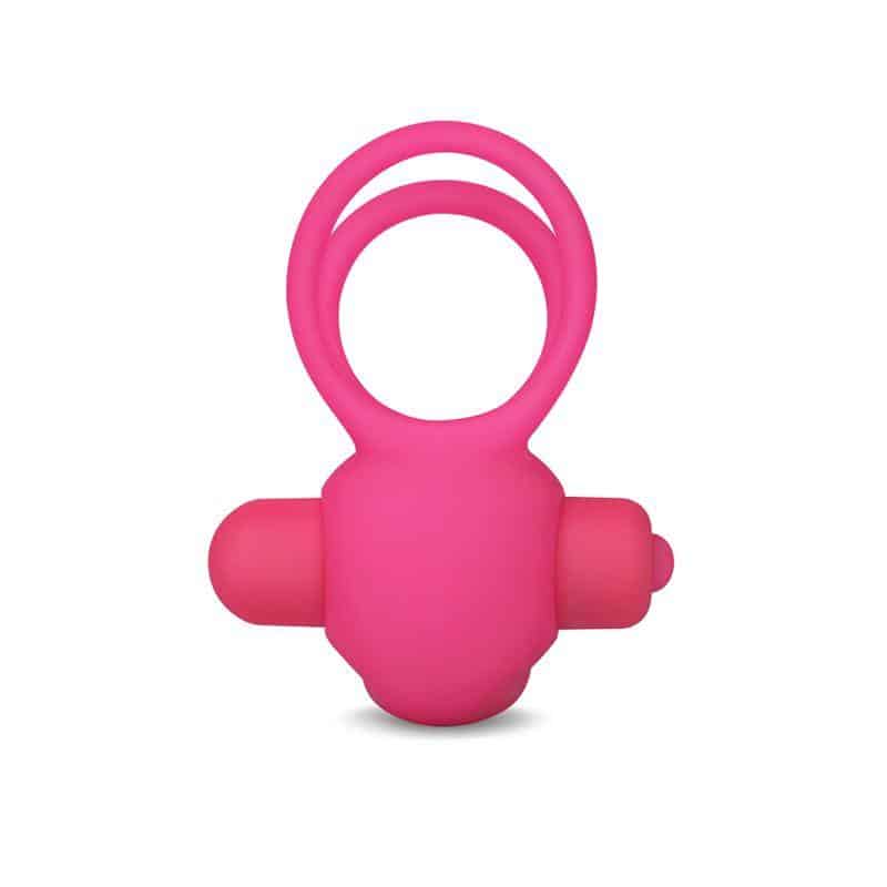 Double Power Clit Duo Pink Vibrating Ring