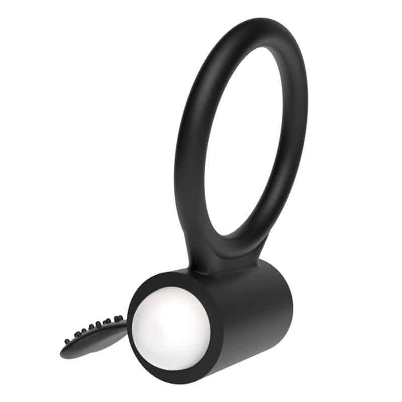 Vibrating Ring Power Clit Black Vibrating Ring Power Clit Black
