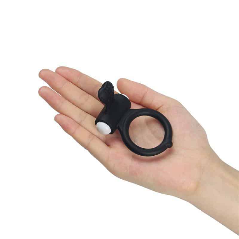 Vibrating Ring Power Clit Black Vibrating Ring Power Clit Black
