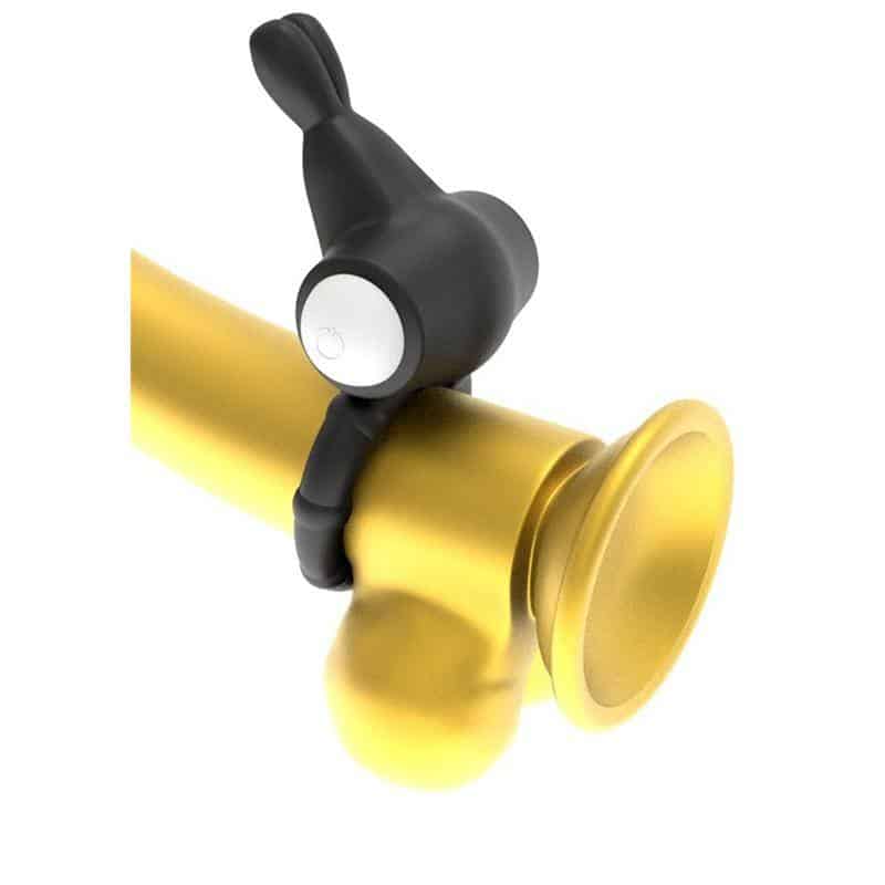 Vibrating Ring Power Clit Black Vibrating Ring Power Clit Black