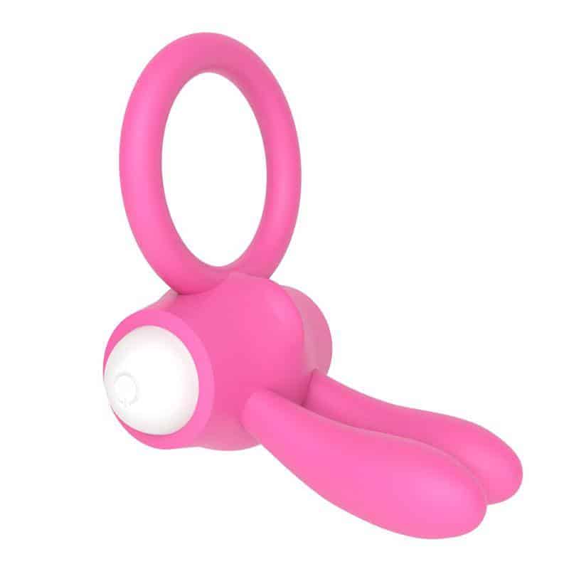 Vibrating Ring Power Clit Pink Vibrating Ring Power Clit Pink