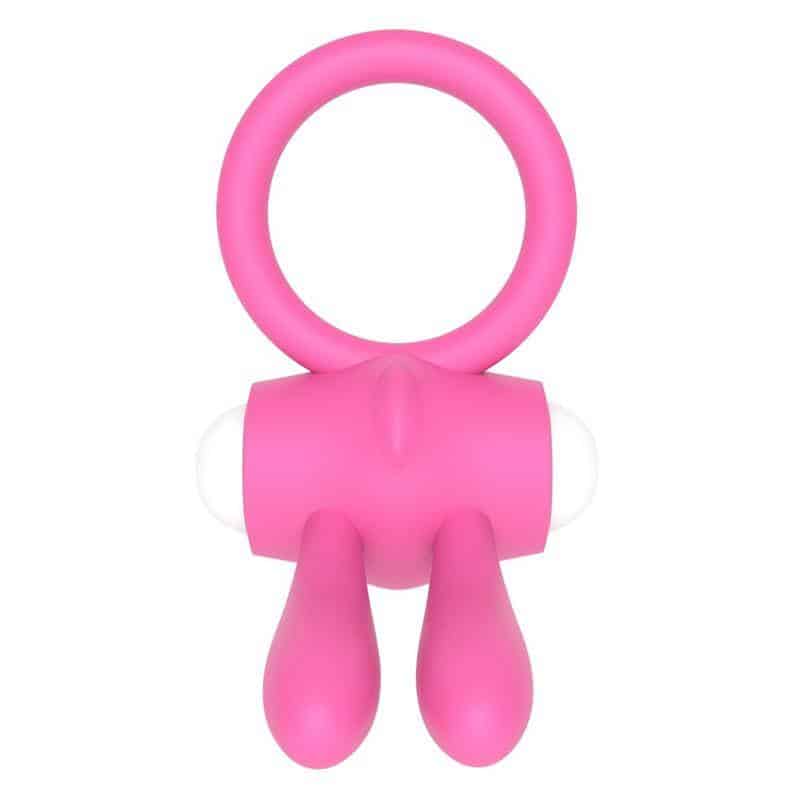 Vibrating Ring Power Clit Pink