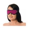 Leather Pink Face Mask
