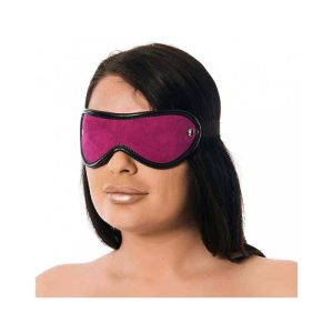 Leather Pink Face Mask