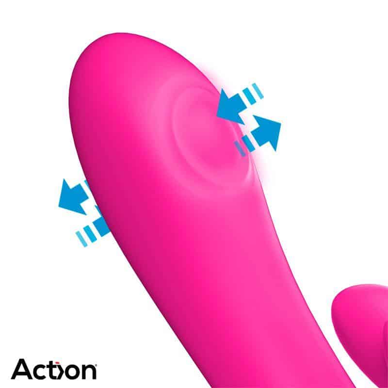 Antony Vibrator with Double Tapping and Finger Function Antony Vibrator with Double Tapping and Finger Function