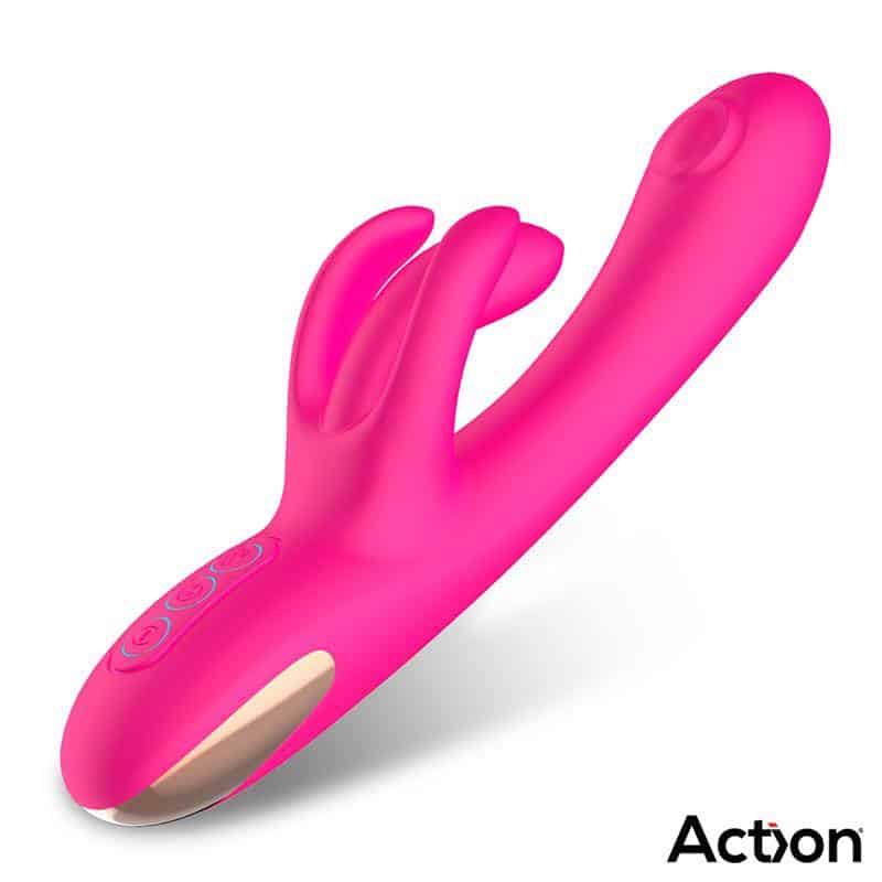 Antony Vibrator with Double Tapping and Finger Function Antony Vibrator with Double Tapping and Finger Function