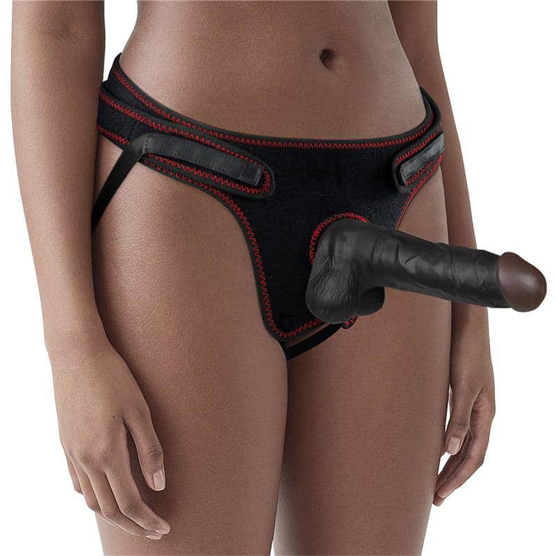 Adjustable Harness with Dildo 7.5 Adjustable Harness with Dildo 7.5
