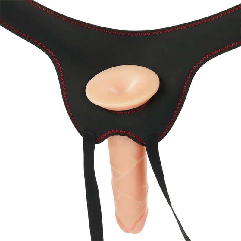 Harness with Dildo with Vibration and Remote Control 7.5 Harness with Dildo with Vibration and Remote Control 7.5