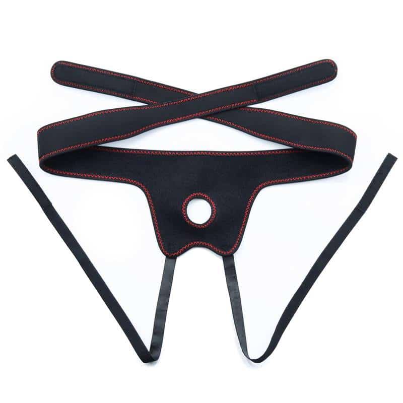 Harness with Dildo with Vibration and Remote Control 8.5 Harness with Dildo with Vibration and Remote Control 8.5
