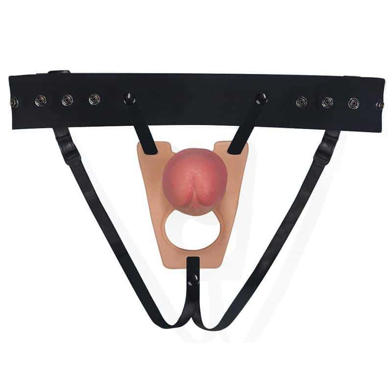 Harness with Hollow Dildo Adjustable 8.5 Harness with Hollow Dildo Adjustable 8.5
