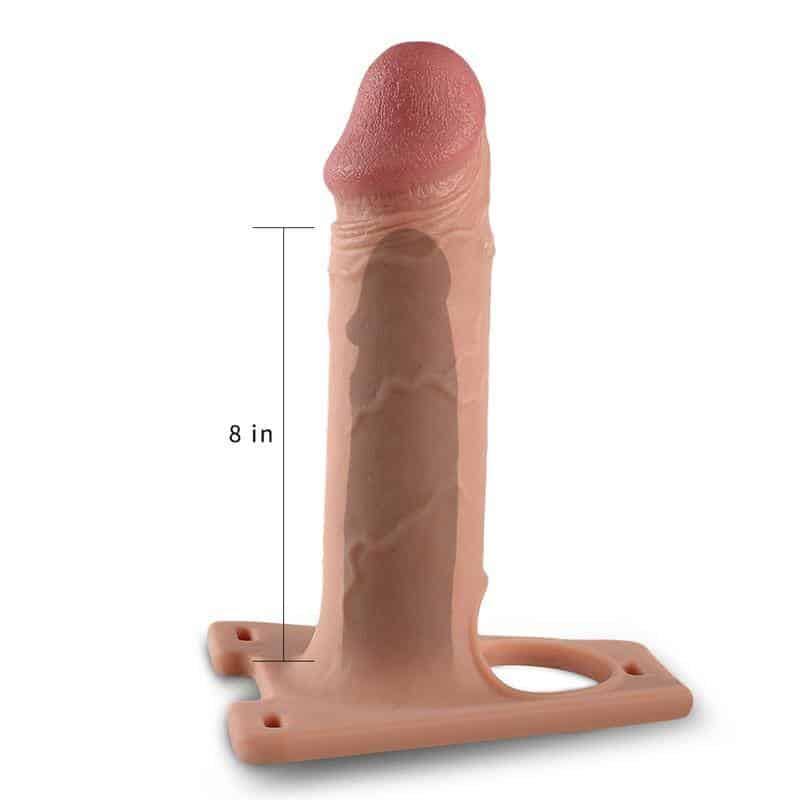 Harness with Hollow Dildo Adjustable 8.5 Harness with Hollow Dildo Adjustable 8.5